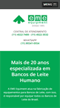 Mobile Screenshot of emeequipment.com.br